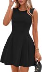 Women's Summer Dress — Elegant A-Line Silhouette; Suitable for Business Casual, Office, Graduation Ceremonies, and Cocktail Parties